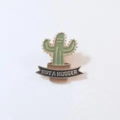 サボテン ピンバッチ・観葉植物 グリーン 癒し ピンズ ブローチ f1-3470