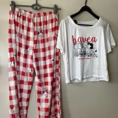 スヌーピー パジャマセット　M 未使用