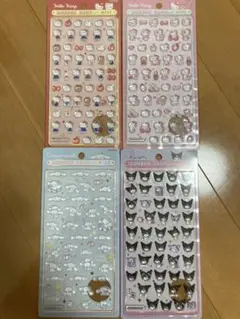 【正規品】サンリオ ボンボンドロップシールmini ミニ 4枚セット