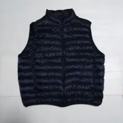 UNIQLO ウルトラライトダウンベスト／ネイビー 4XL
