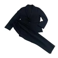 未使用級✨ルイルエブティック　洗える楽ちんベーシックスーツ　ブラック　サイズＬ