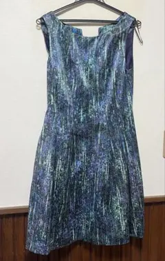 ZARA BASIC ノースリーブひざ丈ワンピース M