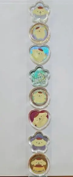 おはじきふうシール①　サンリオ　ポムポムプリン