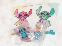 ディズニー　めじるしアクセサリー　Summer スティッチ スクランプ