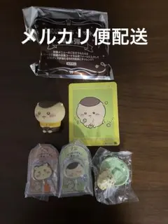 ちいかわロリポップチョコチャーム くりまんじゅう、シーサーセット　おまけ2点付き
