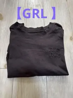 ロゴワッペンショート丈ロンT グレイル[ze895]