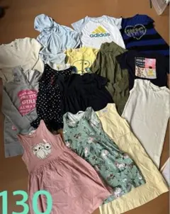 女の子　ガールズ　大量セット　14枚　まとめ売り　ワンピース　Tシャツ