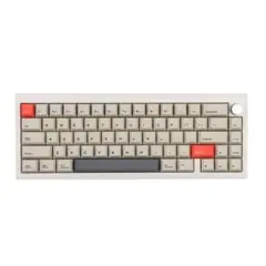 【新品即納！】フルアルミ・キーボードCIDOO V65 (Moon White)