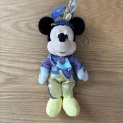 ミッキーマウス ぬいぐるみバッジ　イースター