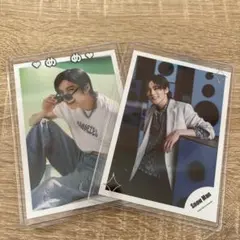 Snow Man 目黒蓮 ケース付き写真セット 2枚