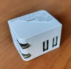 TOPLAND USB急速充電器 Type-A 2ポート ホワイト