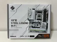 【新品・購入証明】ASRock X870 Steel Legend マザーボードのサムネイル