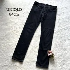 UNIQLO◇ヒートテック　ストレッチ　ジーンズ　ストレートデニム　メンズ　84