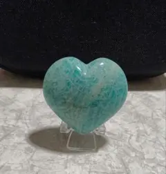 アマゾナイト　ハート　新品新入荷