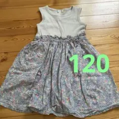 アナスイミニ　ANNA SUI mini 花柄ノースリーブワンピース アナスイミニ ANNA SUI mini 花柄ノースリーブワンピース ANNA