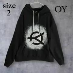 超美品【OY】STENCIL LOGO DOUBLE STRING HOODIEのサムネイル