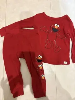 セサミストリート エルモ セットアップ 12m～18m 80cm