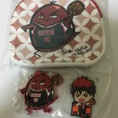 黒子のバスケ  1番くじ 火神大我　黒バス　ラバマス　ラバーマスコット  ポーチ