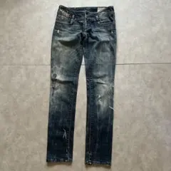 archive grunge diesel fade denim pantsのサムネイル