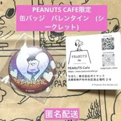 PEANUTS CAFE ピーナッツカフェ　缶バッジ　バレンタイン　シークレット