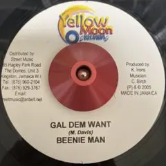 BEENIE MAN - GAL DEM WANT レコード