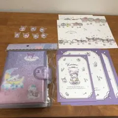 サンリオキャラクターズ　シール帳　シールバインダー