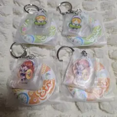 カラフルピーチ夏休み　ひらかたパーク　エニマイくじ　E賞　うきわキーホルダー