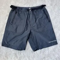 【美品】thisisneverthat ナイロンショーツ M ベルト付き グレーのサムネイル