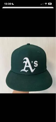 New Era 59FIFTY ダークグリーンキャップ