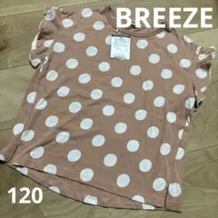 新品未使用　女の子　半袖　Tシャツ　水玉　120