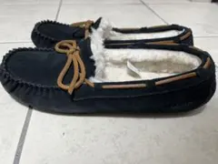 UGGモカシン黒 25cm 値下げ交渉可