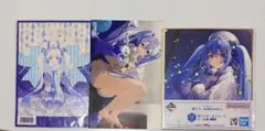 初音ミク 雪ミク 色紙、ポストカード、シール セット