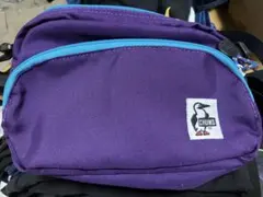 CHUMS ボディバッグ 紫