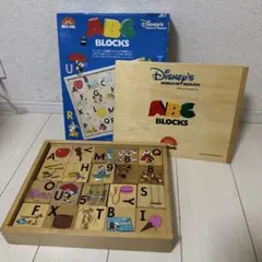 DWE♡ABC BLOCKS 英語 知育 積み木 木製 ブロック ディズニー