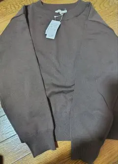 ［新品］レディースニット　ブラウン