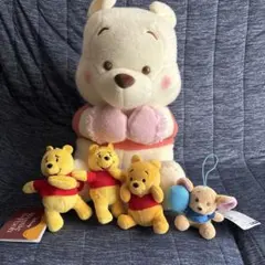プーさん ぬいぐるみセット 5体