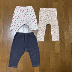 ユニクロ　レギンス3枚セット　80cm