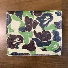 A BATHING APE ABC CAMO MINI WALLET ミニ財布のサムネイル