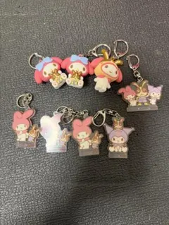 宇佐美　マイメロ　クロミちゃん　キーホルダー