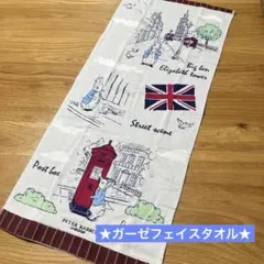 ★ ピータラビット　ガーゼフェイスタオル　フェイスタオル