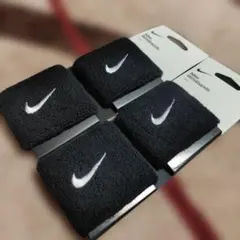 新品【2個セット】Nike ワイドリストバンド BN2095 黒 2個