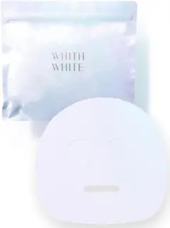 【新品・液ヒタヒタ×大容量】WHITH WHITE 薬用フェイスパック 30枚入のサムネイル
