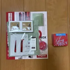 MAQUIA6月号 特別付録RED BOX＋貼り込み付録