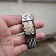 80s Vintage Seiko シャリオ 腕時計 タンク 純正ブレス - メルカリ