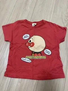 は*る様 アンパンマン プリントTシャツ レッド