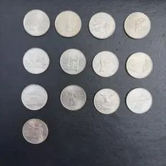 アメリカ　25セント　50州記念硬貨　13枚セット