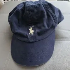Polo Ralph Laurenコットンチノ 紺キャップボーイズ4-7才色褪せ