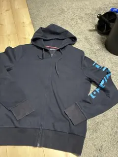 TOMMY HILFIGER ネイビー パーカー M