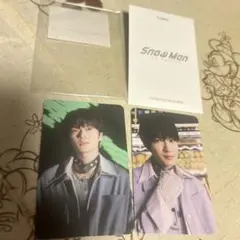 Snow Man 1st POP-UP 特典セット② - メルカリ
