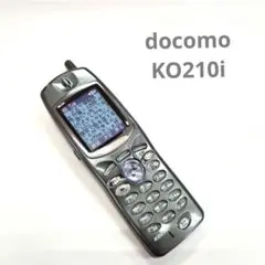 展示用見本 モックアップ ガラケー docomo KO210i ロイヤルグレー